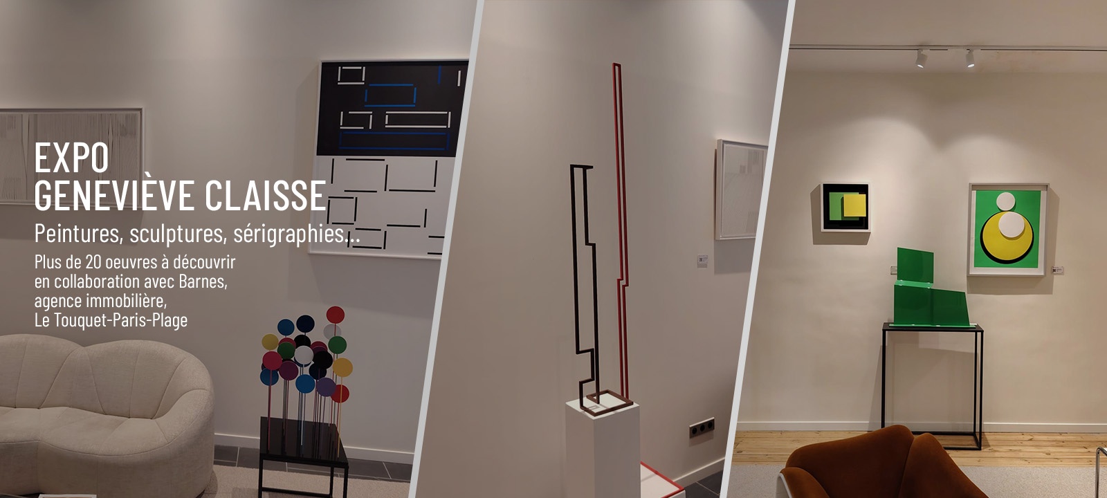 Exposition Geneviève Claisse