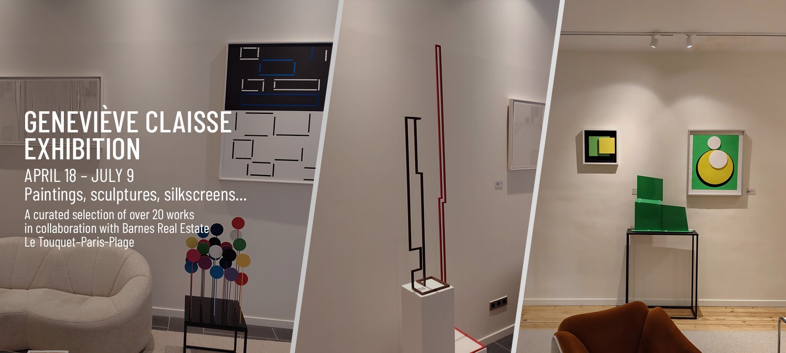 Geneviève Claisse Exhibition