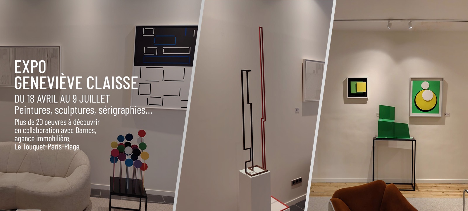 Exposition Geneviève Claisse