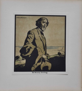 William NICHOLSON SIR HENRY IRVING