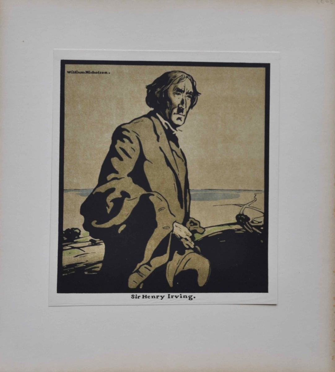 William NICHOLSON SIR HENRY IRVING William NICHOLSON SIR HENRY IRVING