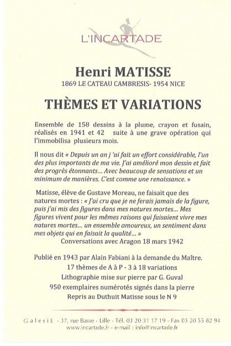 Thèmes et variations Thèmes et variations